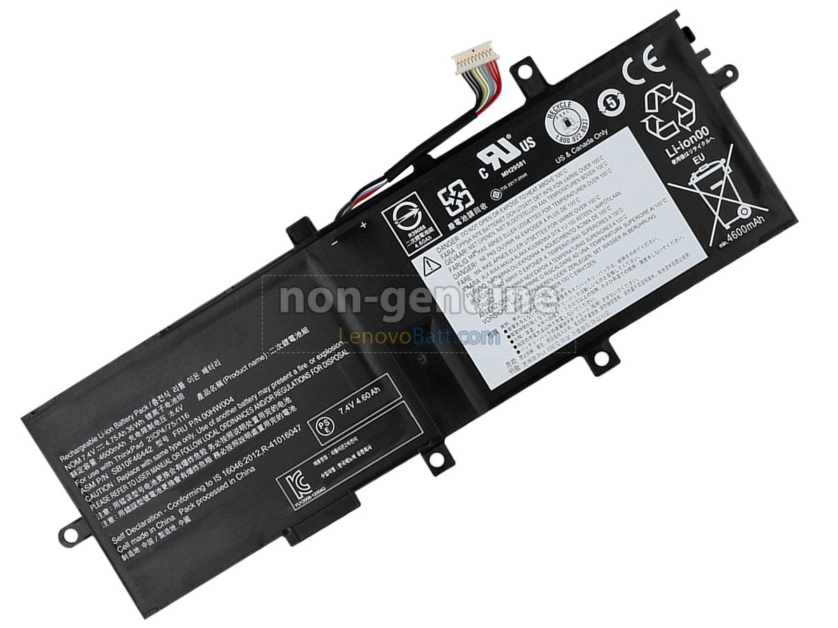 7.4V 36Wh Lenovo ThinkPad HELIX 2 battery