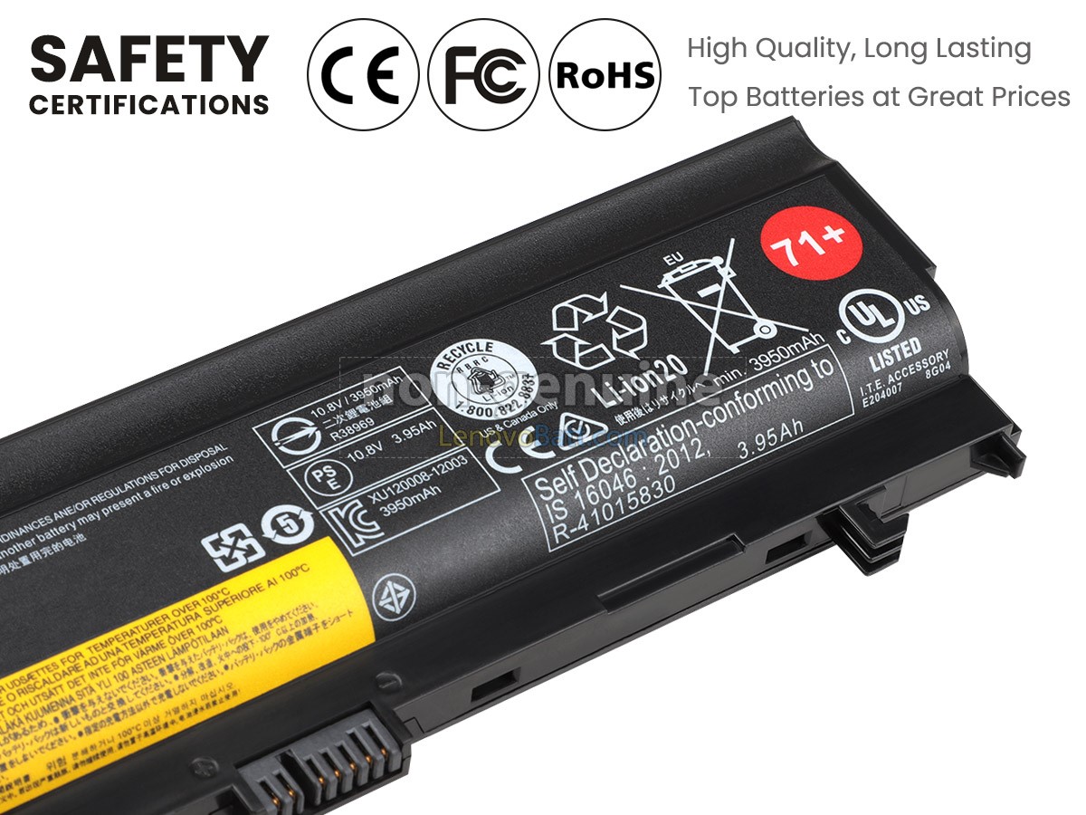10.8V 48Wh Lenovo ThinkPad L570 battery