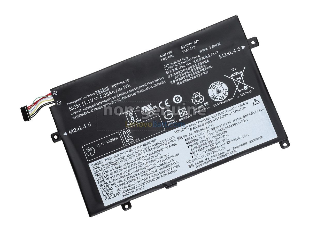 11.1V 45Wh Lenovo ThinkPad E475 battery