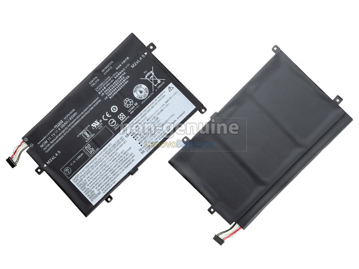 11.1V 45Wh Lenovo ThinkPad E475 battery