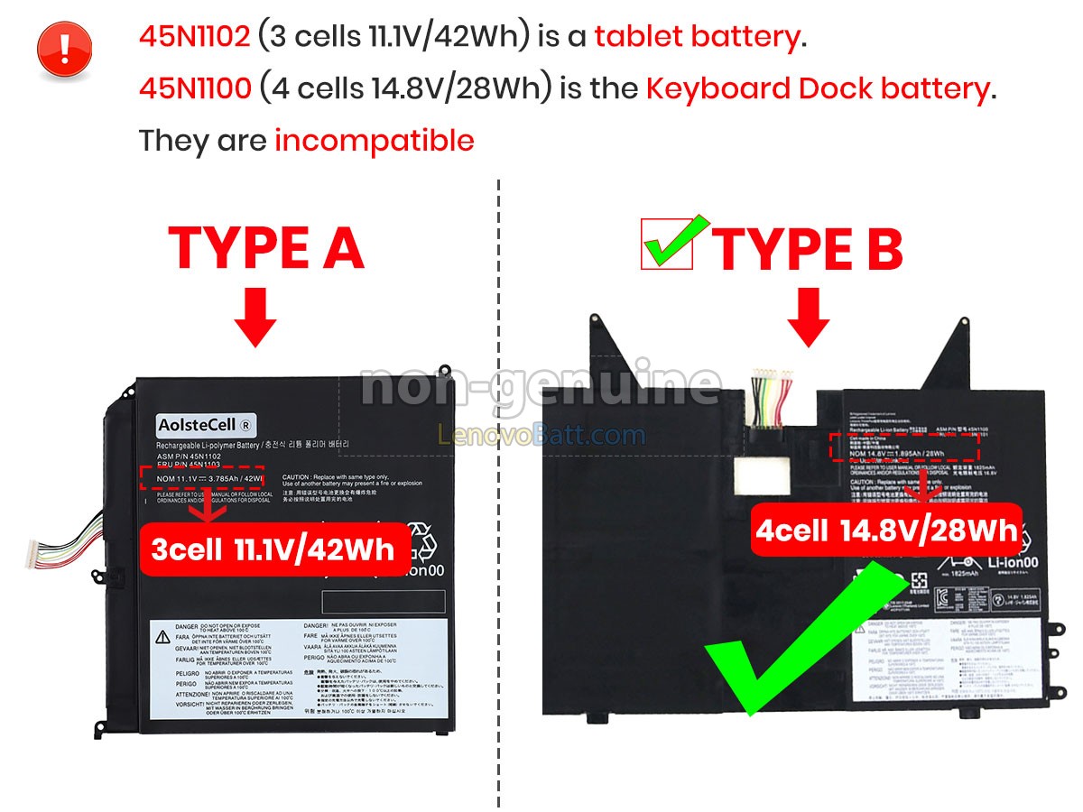 Lenovo ThinkPad HELIX 3698-6VU battery replacement