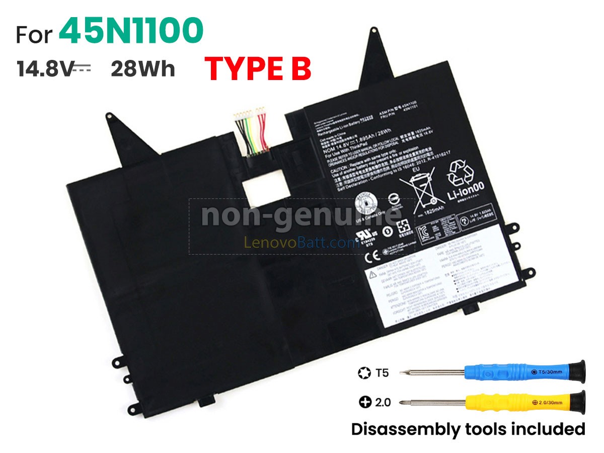 Lenovo ThinkPad HELIX 3698-6VU battery replacement