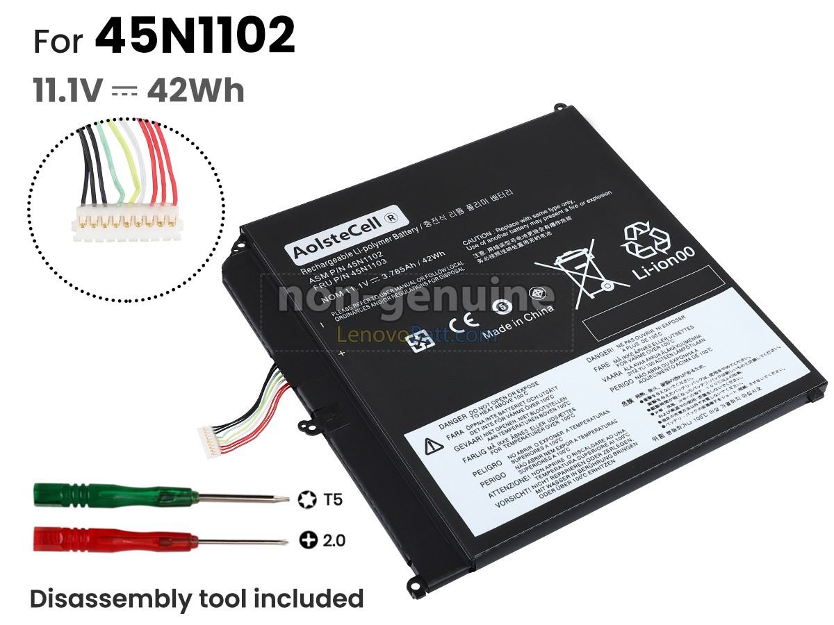 Lenovo ThinkPad X1 HELIX battery replacement