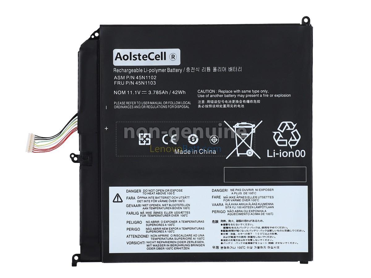 Lenovo ThinkPad X1 HELIX battery replacement