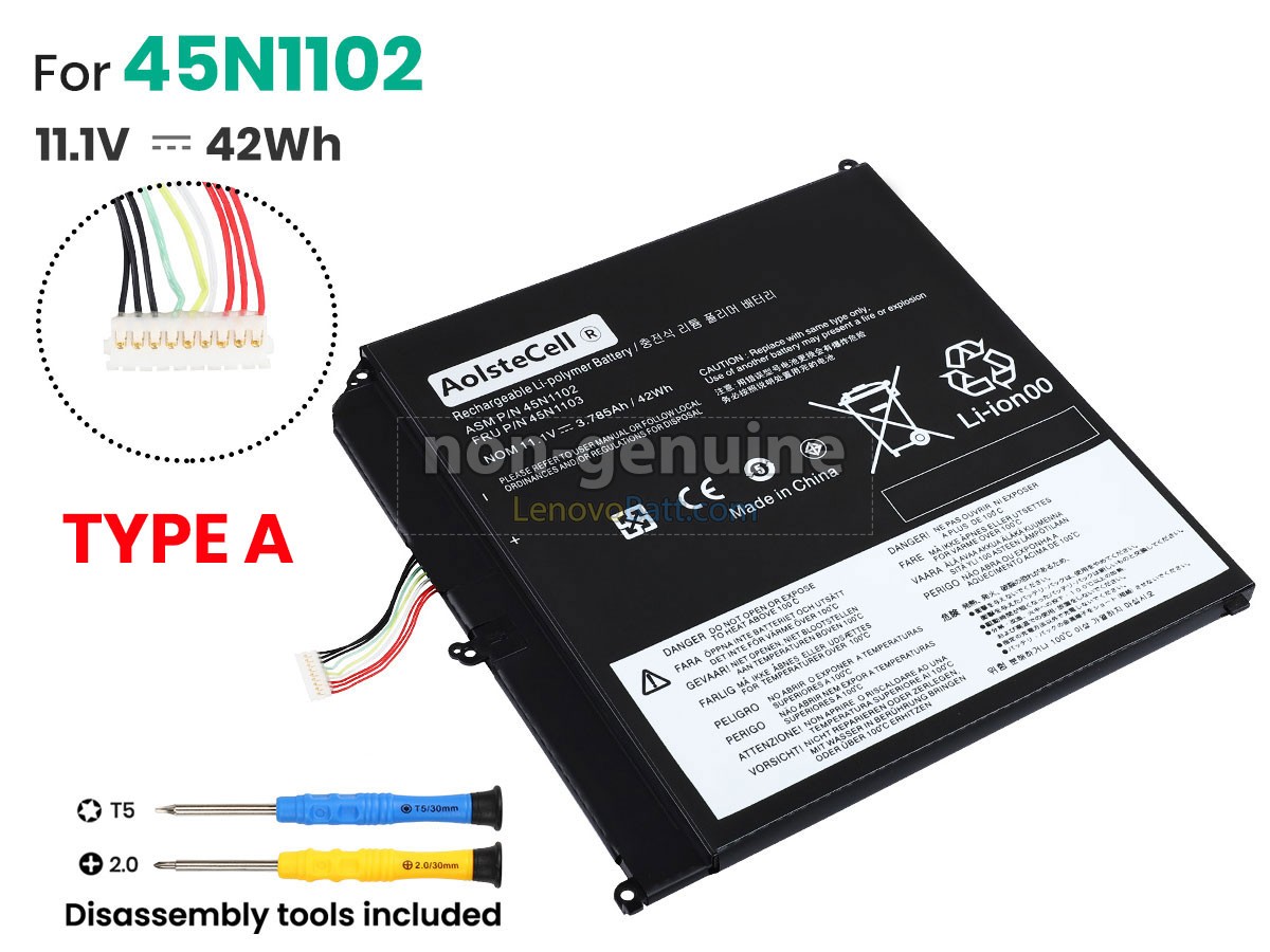 Lenovo ThinkPad HELIX 3698-6VU battery replacement