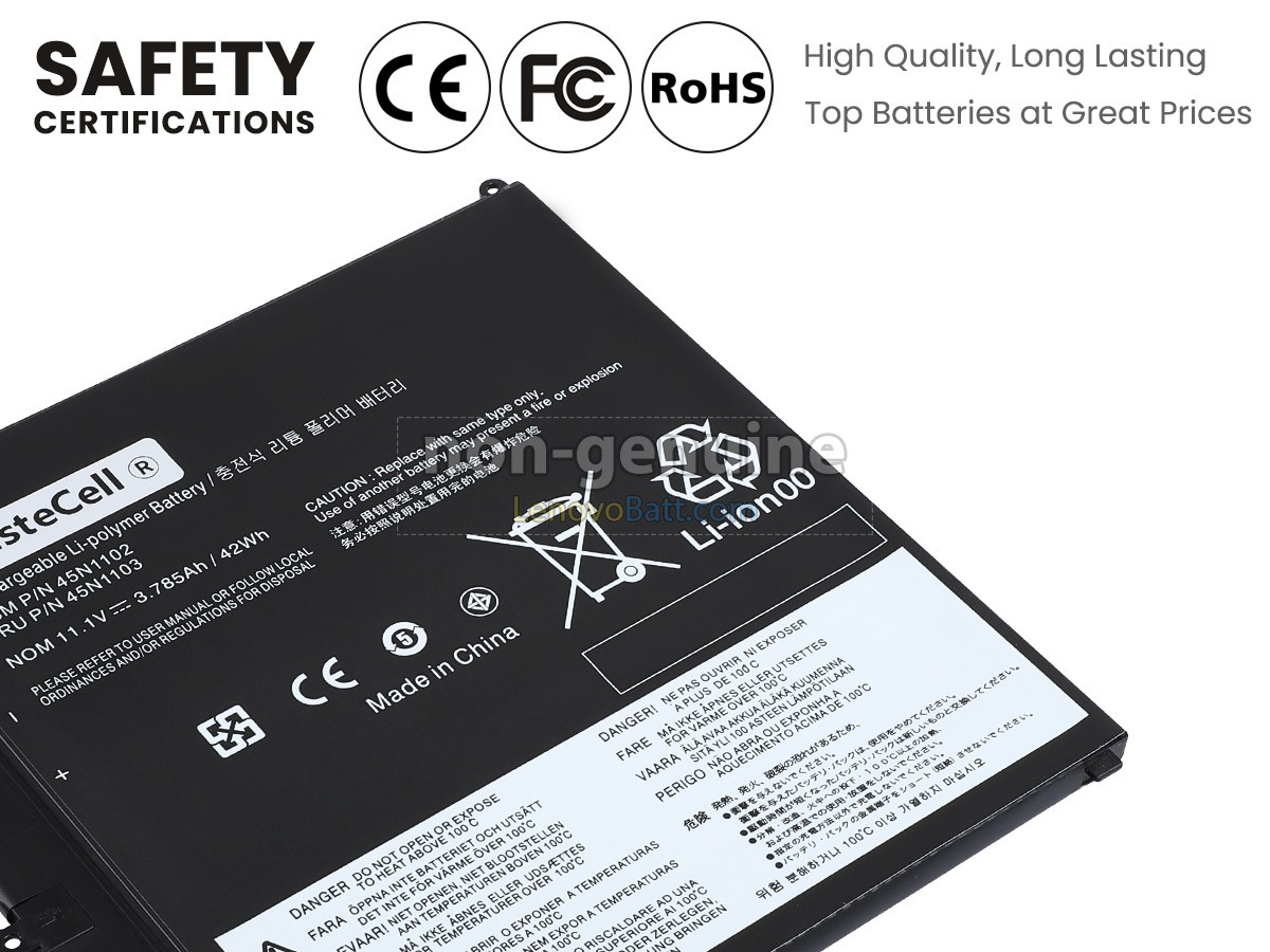 Lenovo ThinkPad HELIX 3698-6VU battery replacement