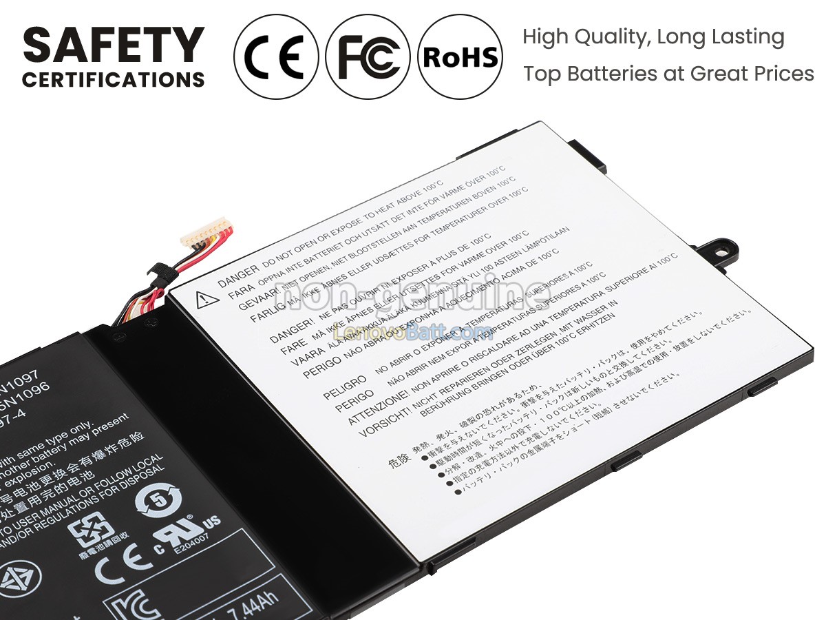 3.7V 30Wh Lenovo ThinkPad Tablet 2 battery