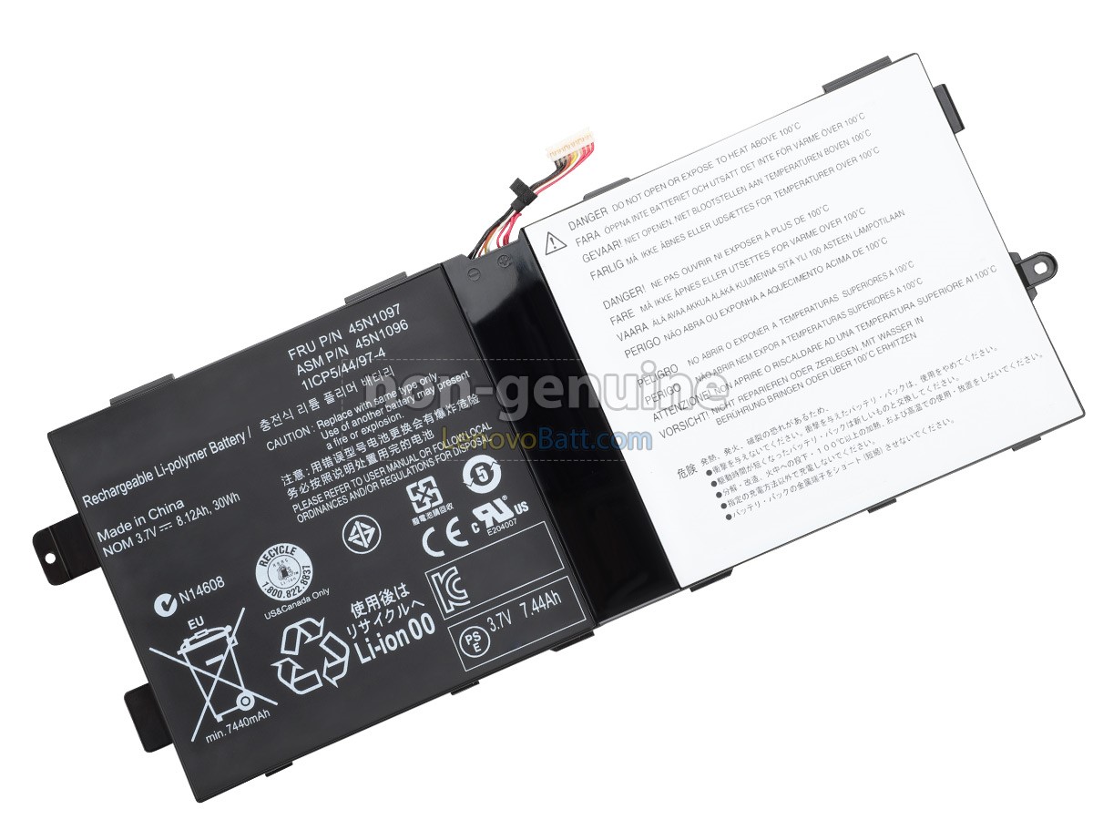 3.7V 30Wh Lenovo ThinkPad Tablet 2 battery