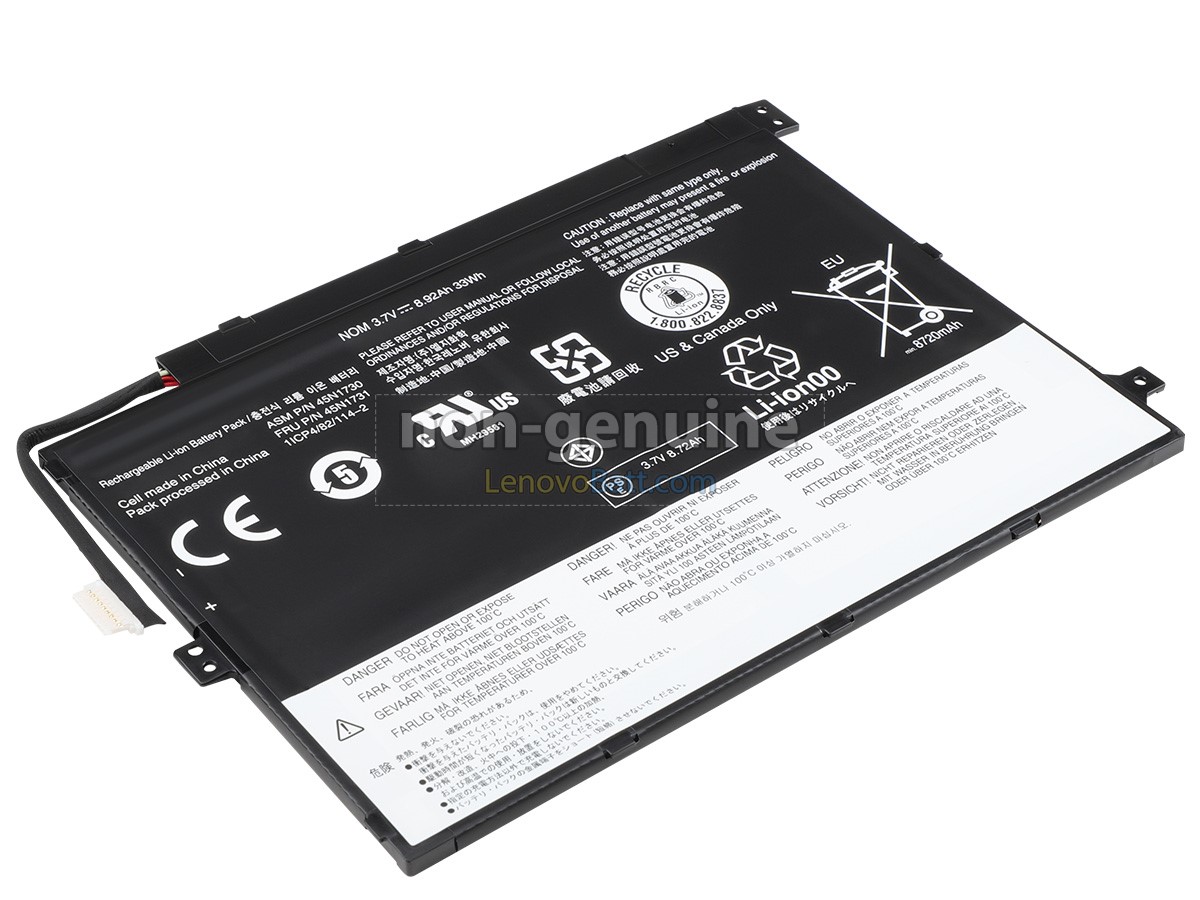 3.7V 33Wh Lenovo 45N1732 battery