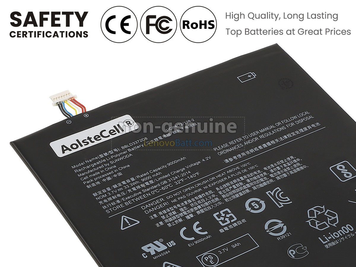 Lenovo IdeaPad MIIX 320-10ICR Tablet battery replacement