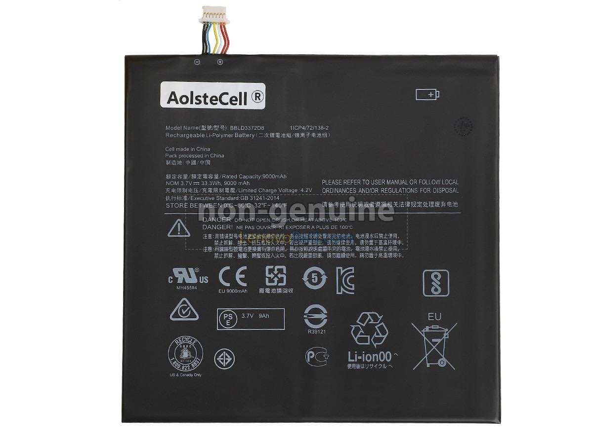 Lenovo IdeaPad MIIX 320-10ICR Tablet battery replacement