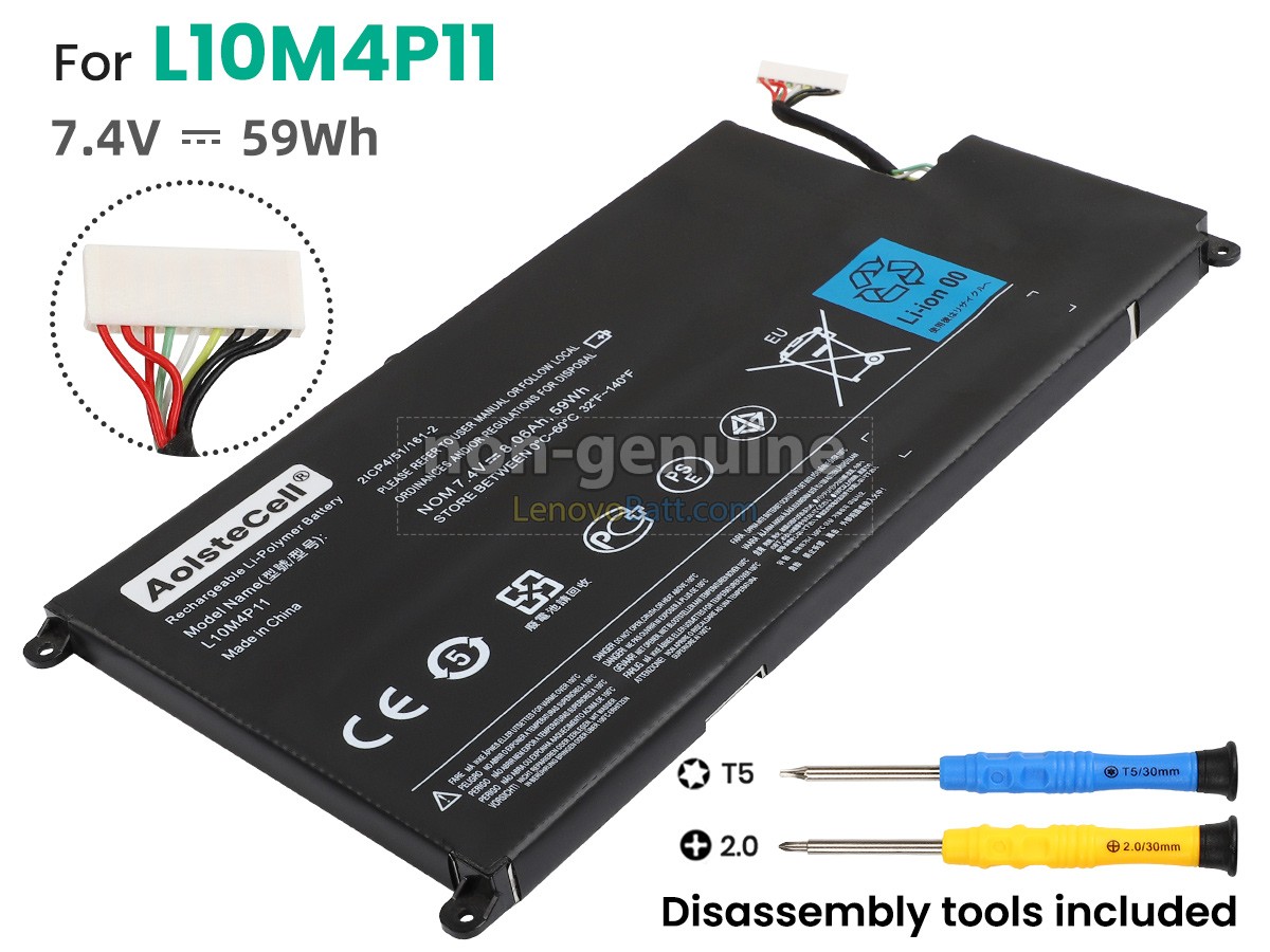 Lenovo L10M4P11 battery replacement