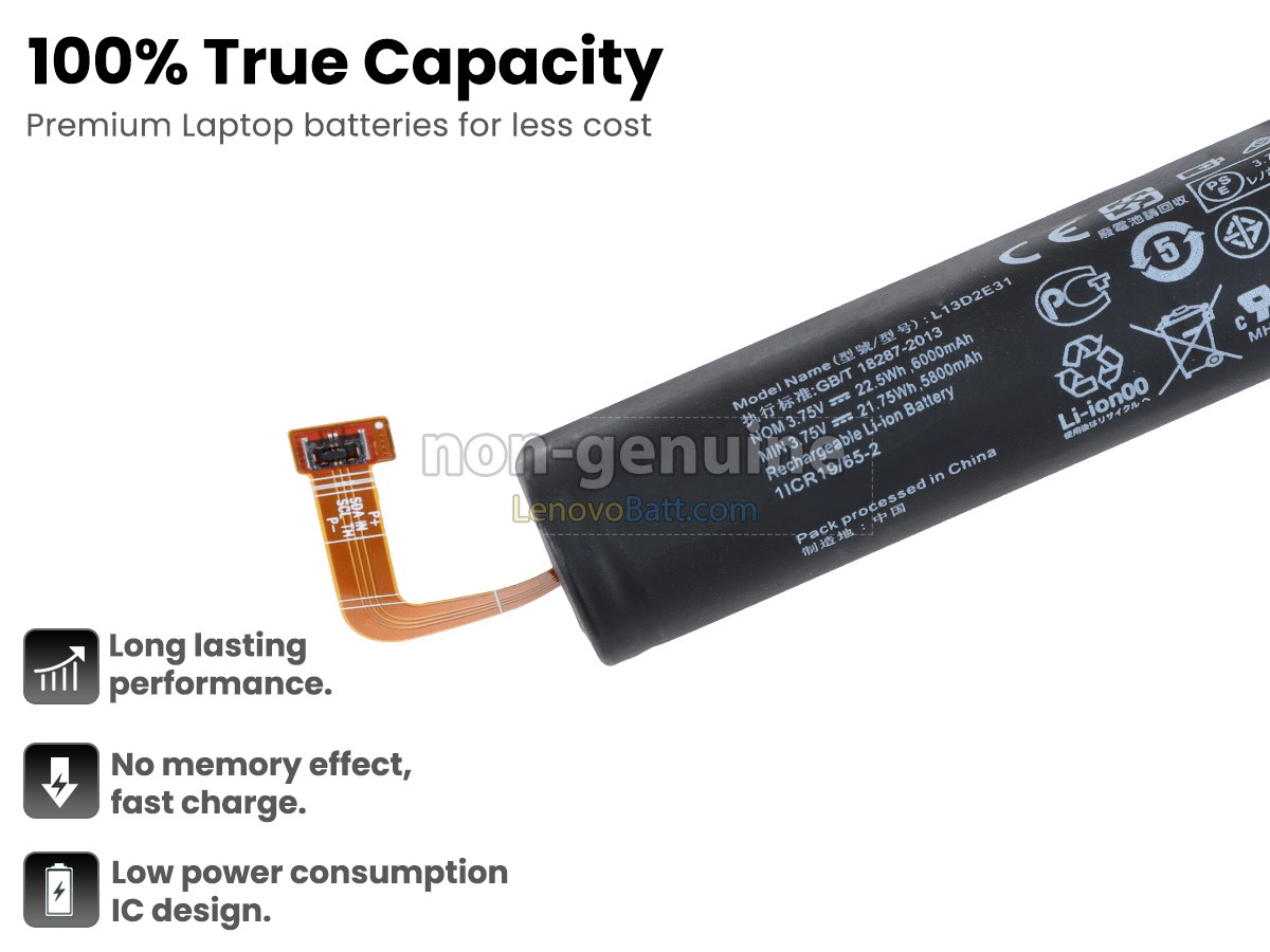 Lenovo L13D2E31 battery replacement