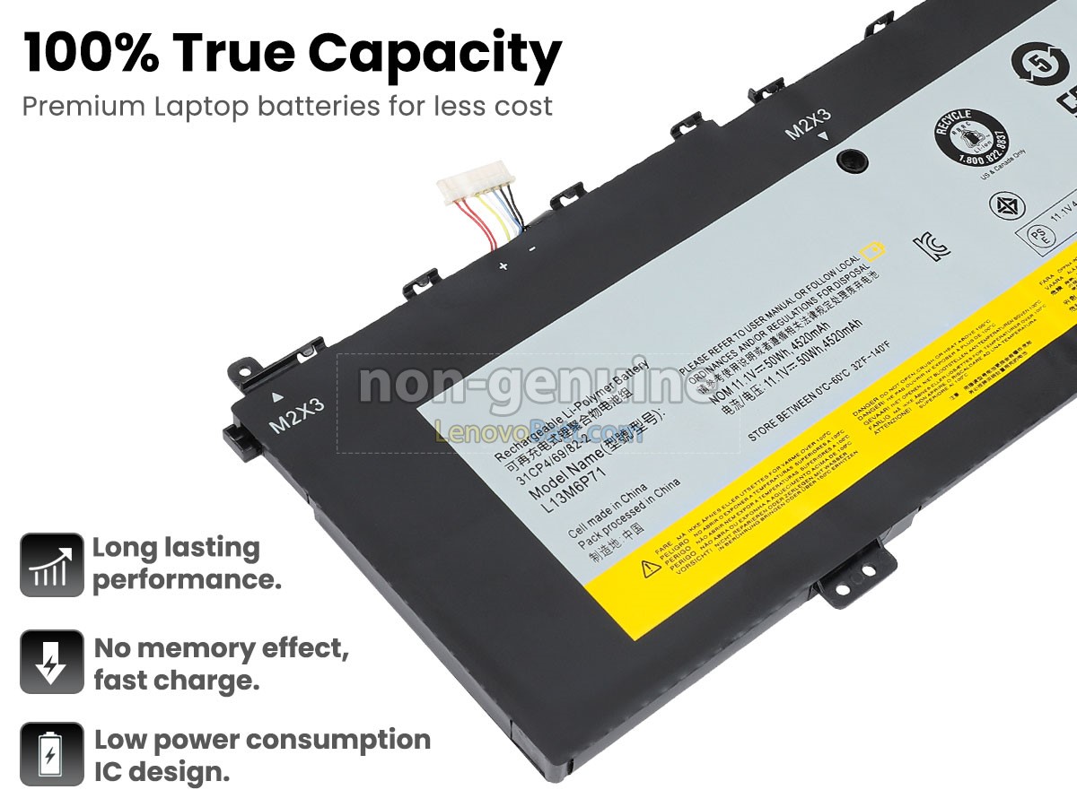 Lenovo L13M6P71 battery replacement