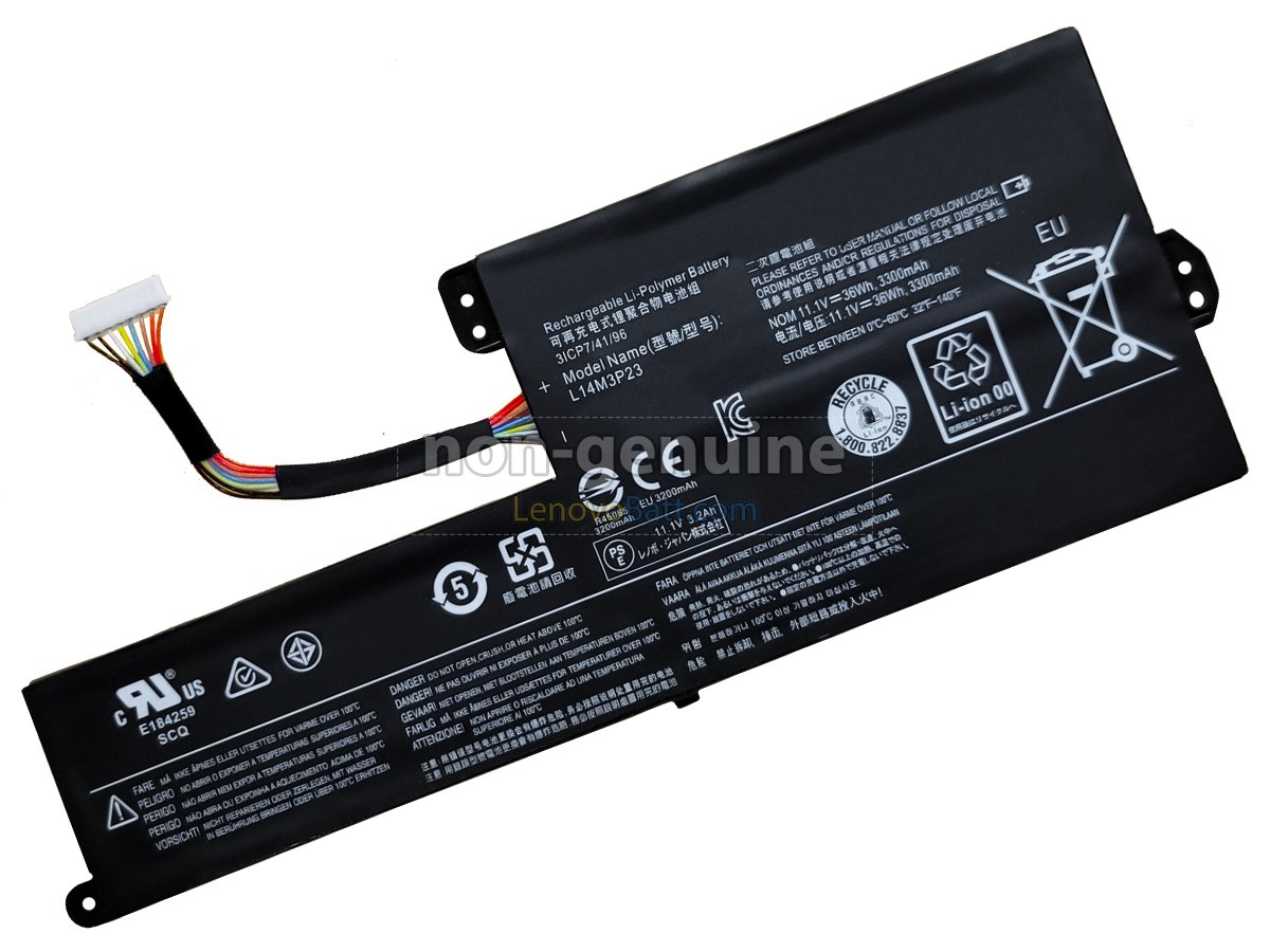 Lenovo L14M3P23 battery replacement