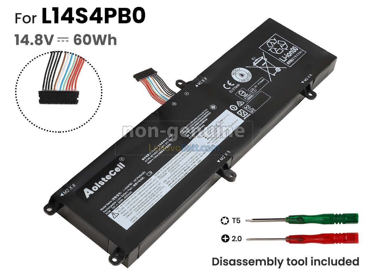 Lenovo L14M4PB0(4ICP6/54/90) battery replacement