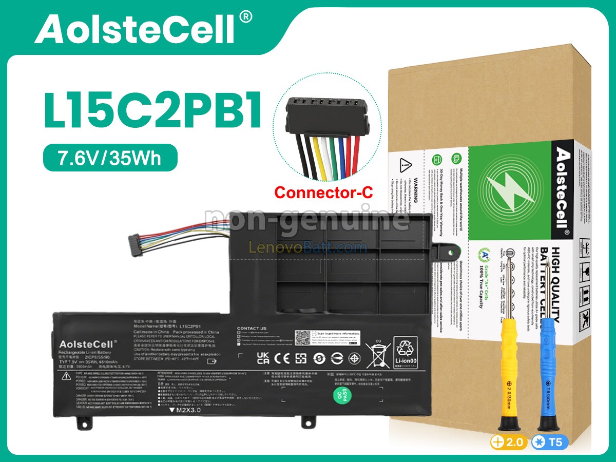 Lenovo L15L2PB1 battery replacement