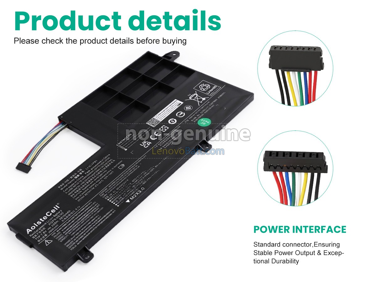 Lenovo L15L2PB1 battery replacement