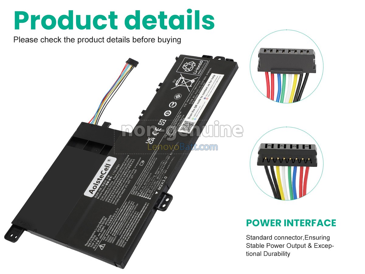 Lenovo L15L2PB1 battery replacement