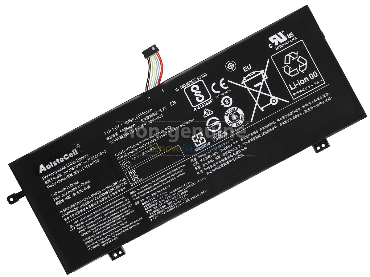 Lenovo L15M6PC0 battery replacement