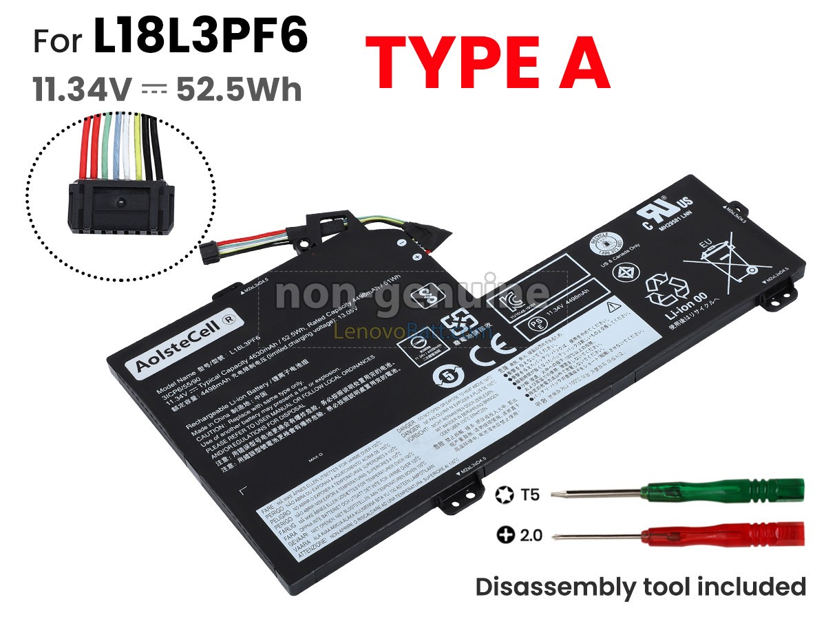 Lenovo 81SW0010KR battery replacement