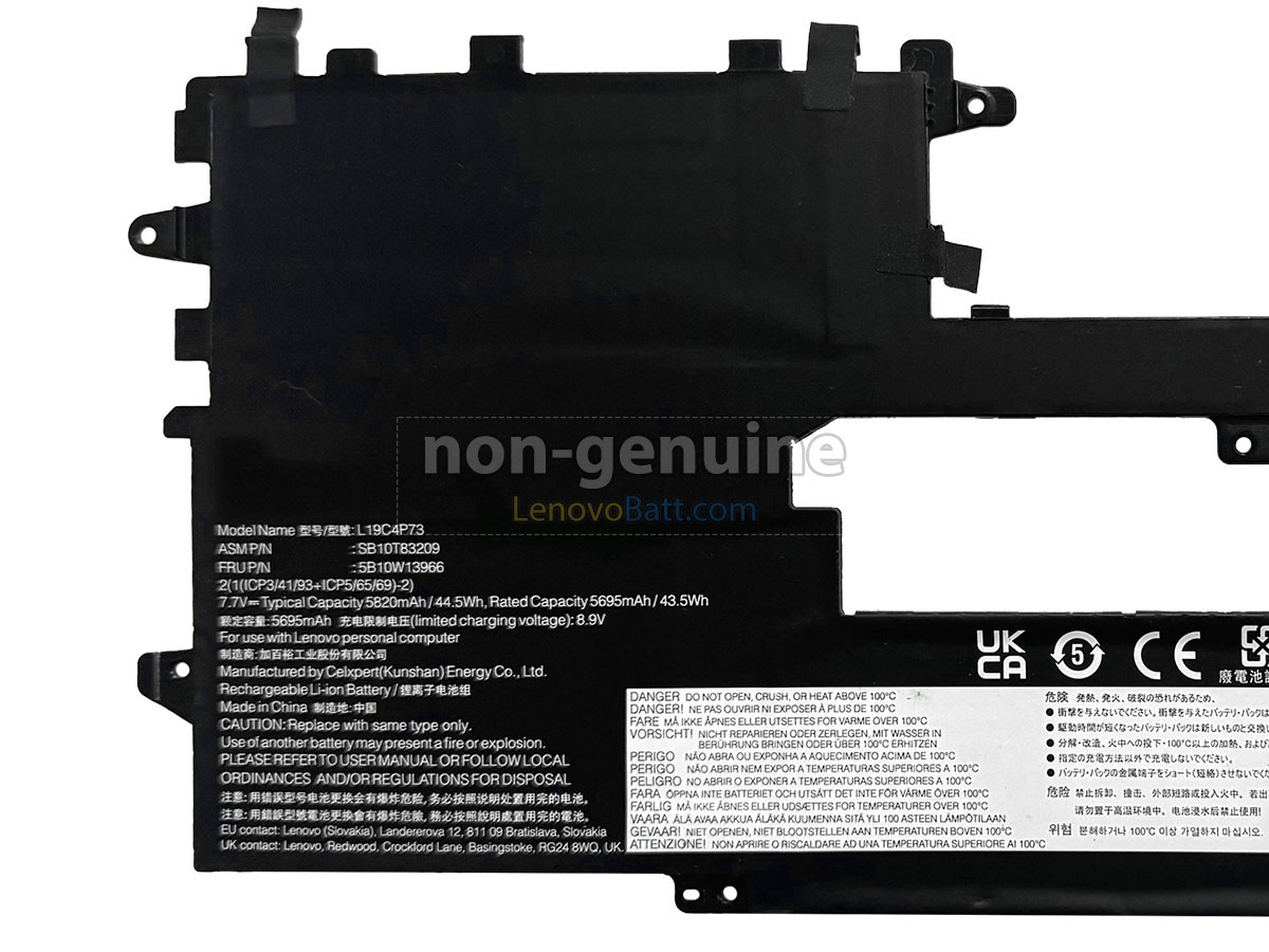 Lenovo L19C4P74 battery replacement