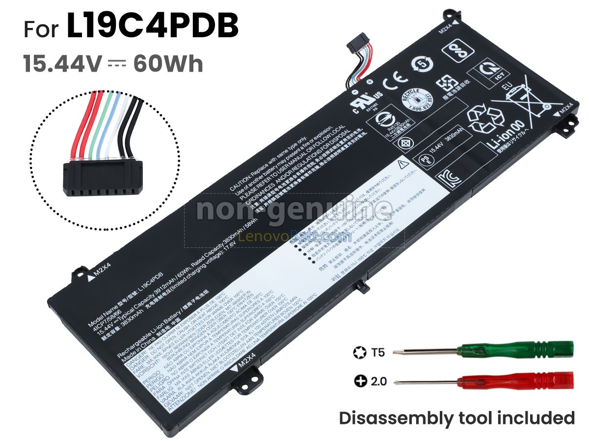 Lenovo L19C4PDB battery replacement