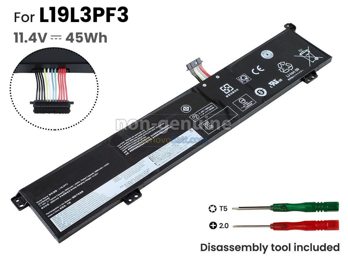 Lenovo IdeaPad CREATOR 5 15IMH05-82D4 battery replacement