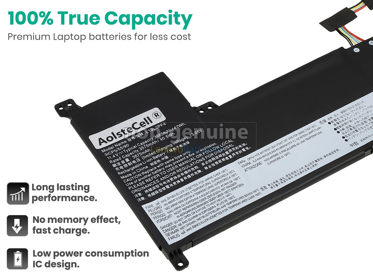Lenovo L19C3PF6 battery replacement