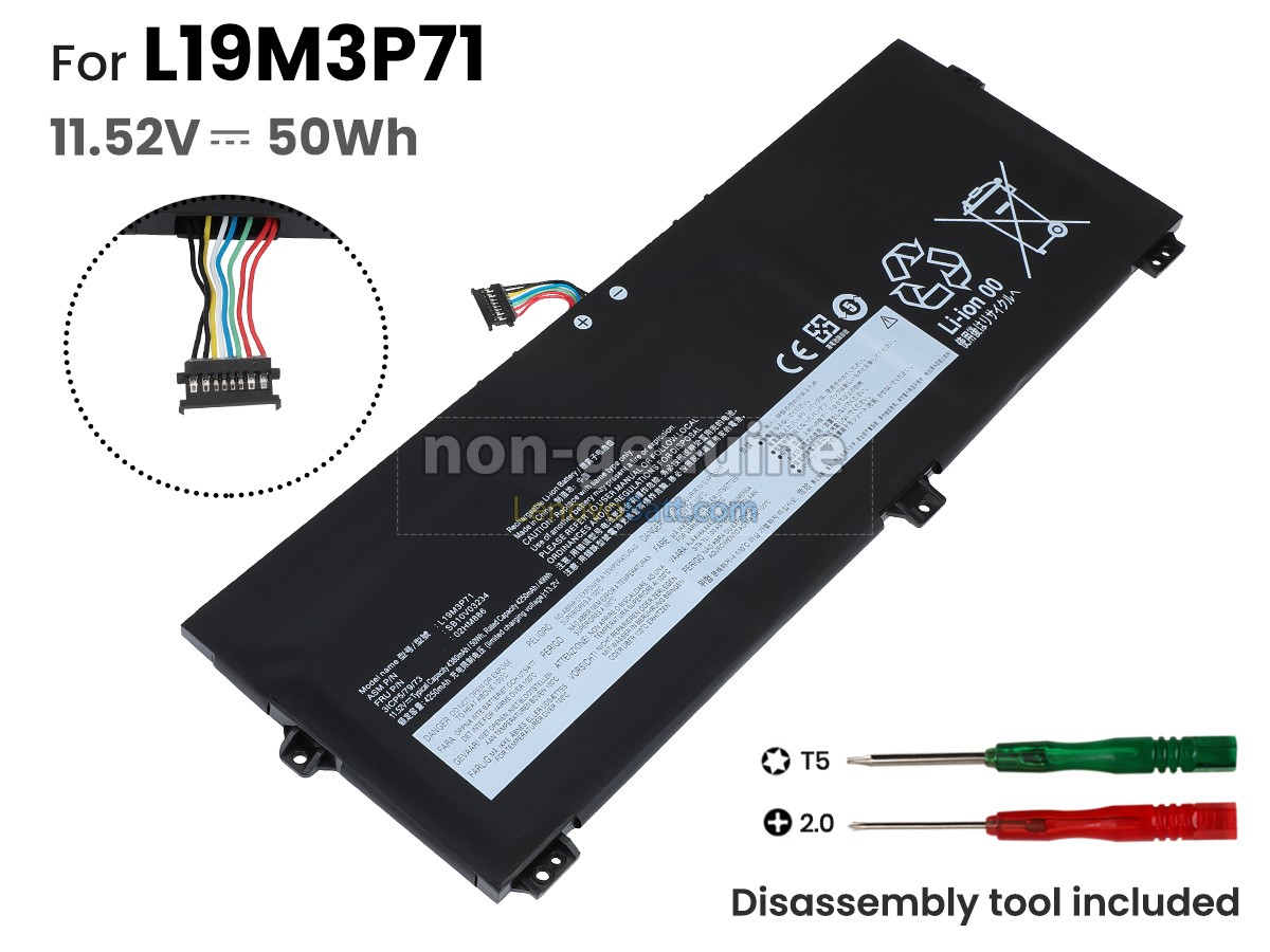 Lenovo L19M3P71 battery replacement