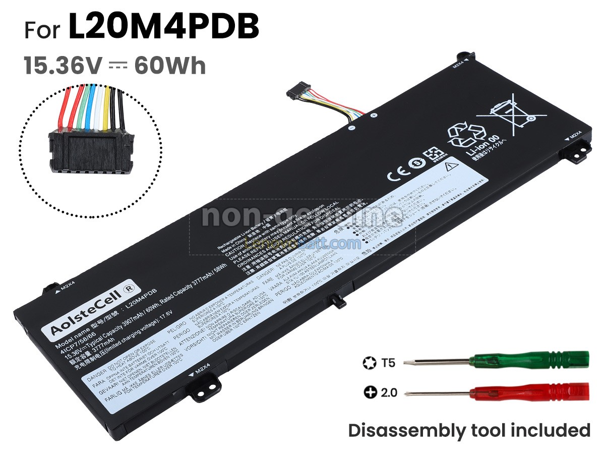 Lenovo L20L4PDB battery replacement