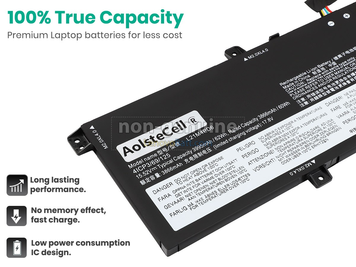 Lenovo L21C3PD5 battery replacement