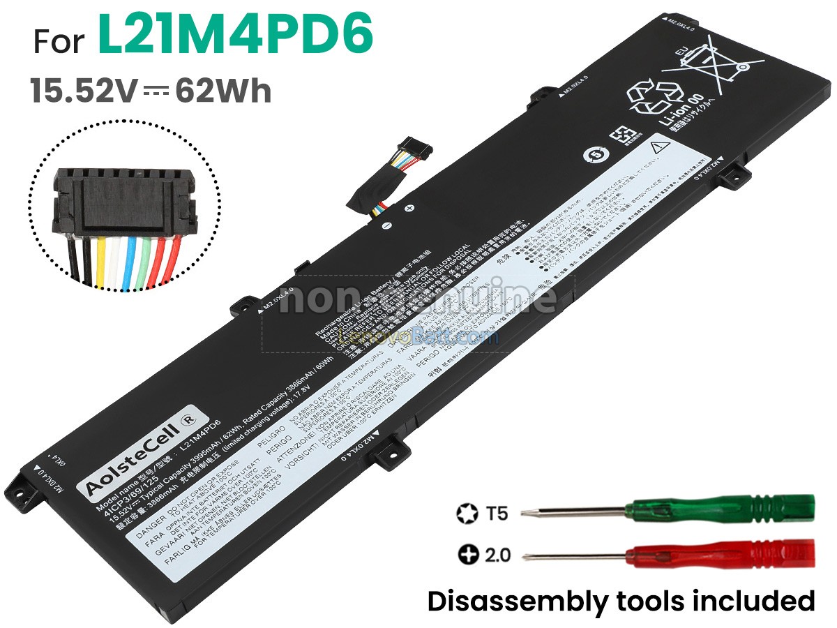 Lenovo THINKBOOK 14 G4+ ARA-21D0001DPH battery replacement