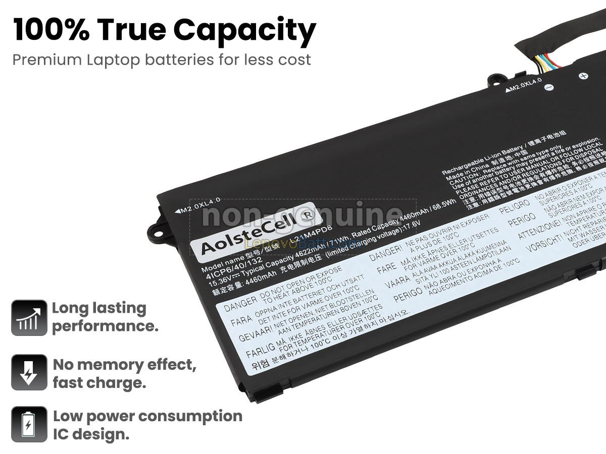 Lenovo THINKBOOK 16 G4+ IAP battery replacement