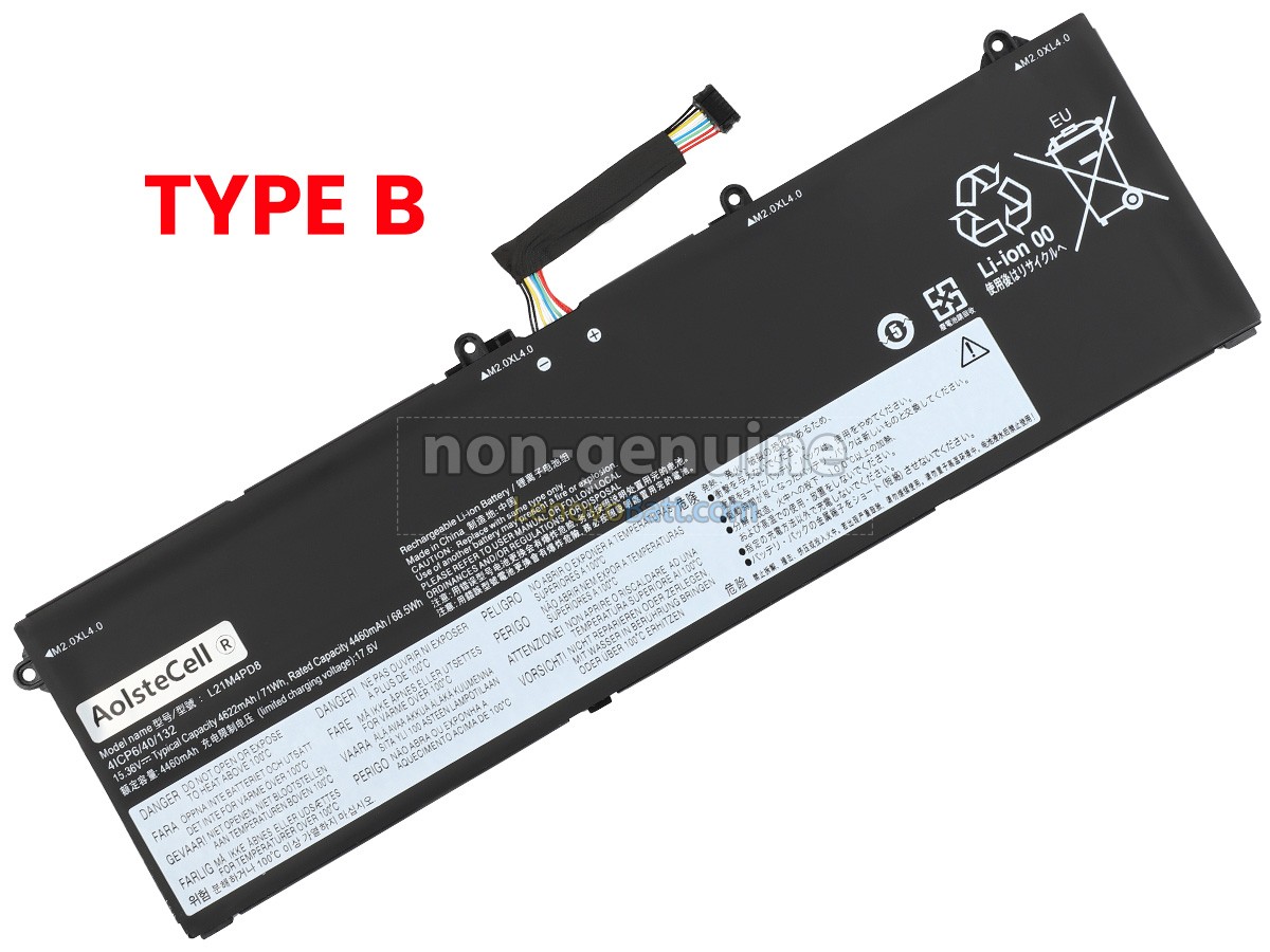 Lenovo THINKBOOK 16 G4+ IAP battery replacement