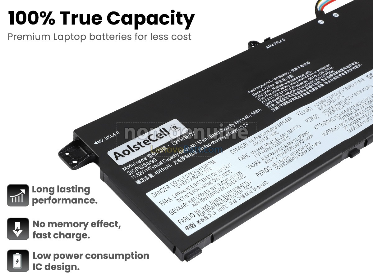 Lenovo THINKBOOK 16 G4+ IAP battery replacement
