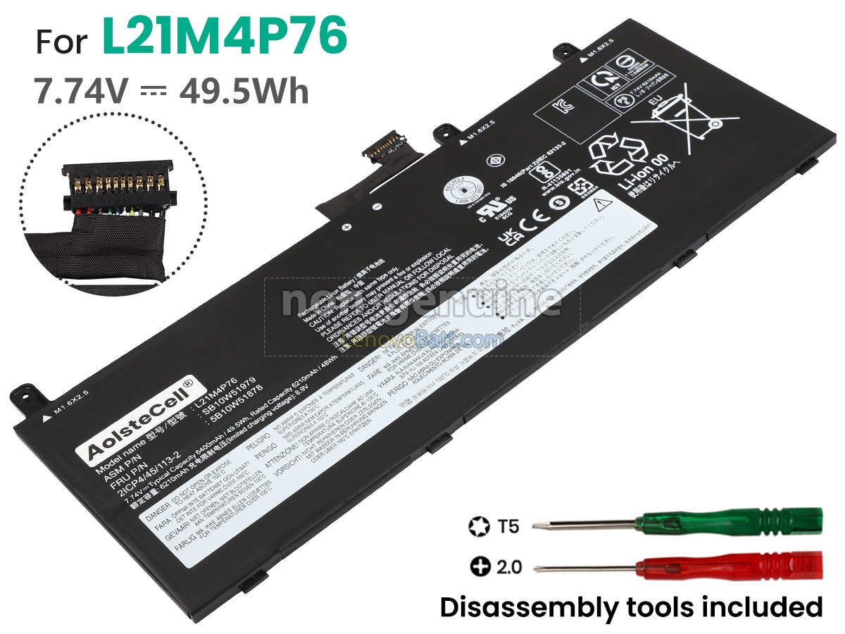 Lenovo ThinkPad X13S GEN 1-21BX000XCX battery replacement