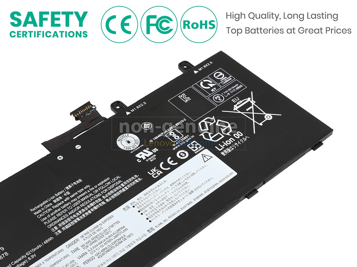 Lenovo ThinkPad X13S GEN 1-21BX000XCX battery replacement