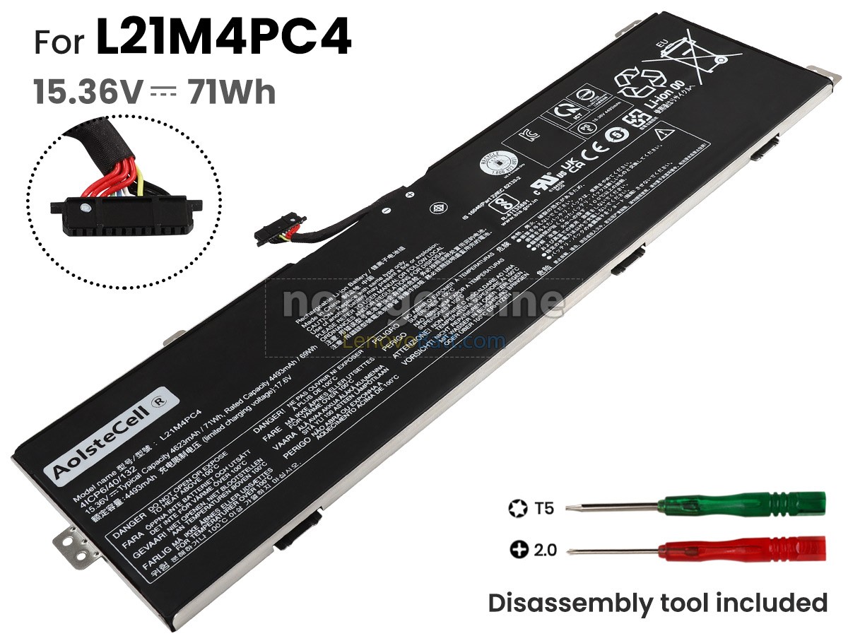 Lenovo IdeaPad GAMING 3 16ARH7-82SC004BRU battery replacement
