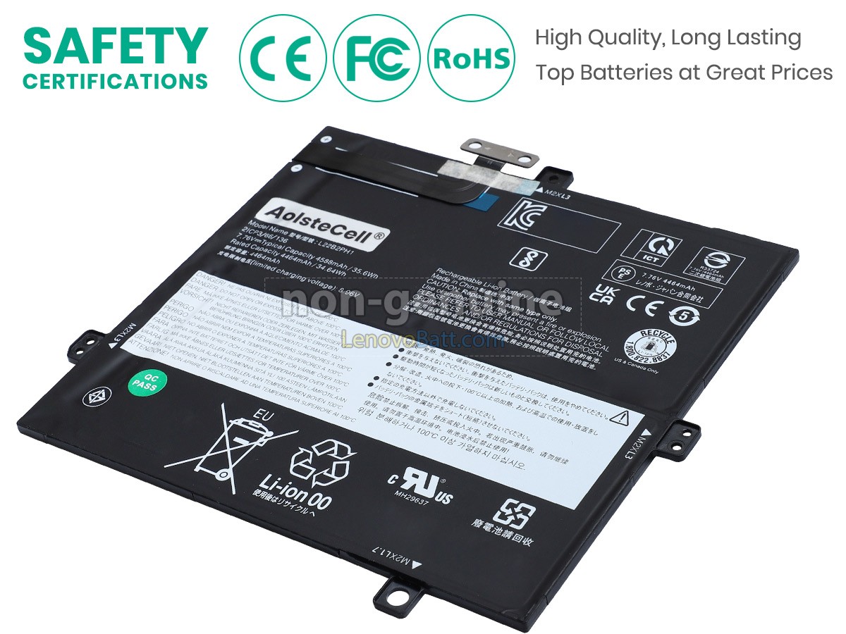 Lenovo IdeaPad DUET 3 11IAN8-82XK005KSC battery replacement