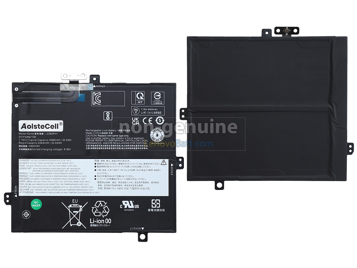 Lenovo IdeaPad DUET 3 11IAN8-82XK005KSC battery replacement