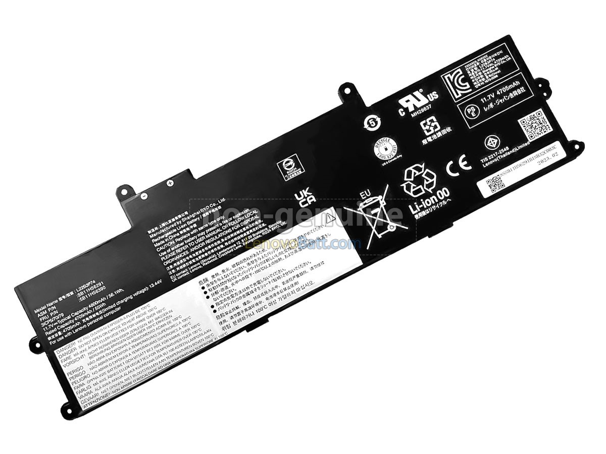Lenovo L22D3P74 battery replacement