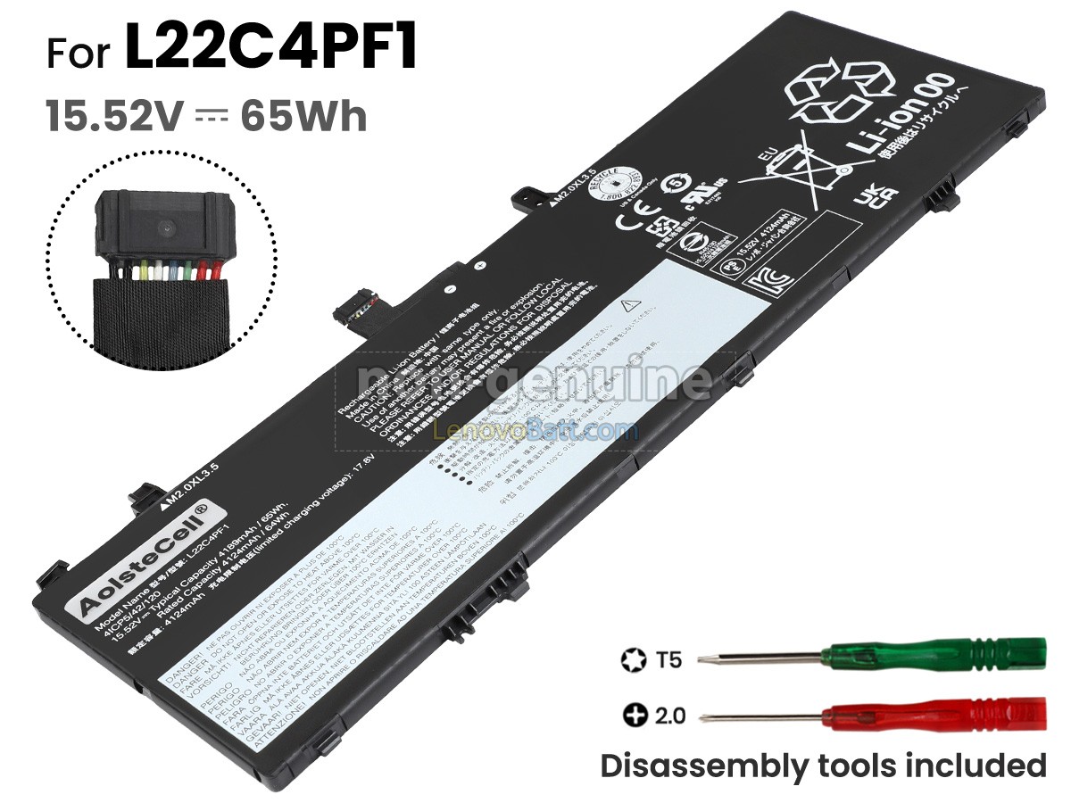 Lenovo YOGA SLIM 7 14IMH9-83CV001GTW battery replacement