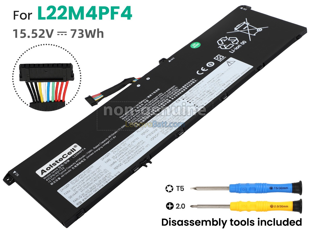 Lenovo L22D4PF4 battery replacement