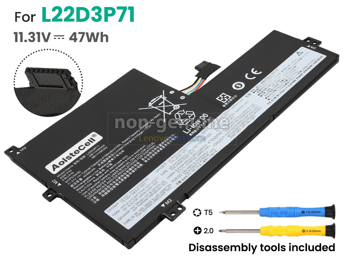 Lenovo 100W GEN 4-82VK0000PB battery replacement