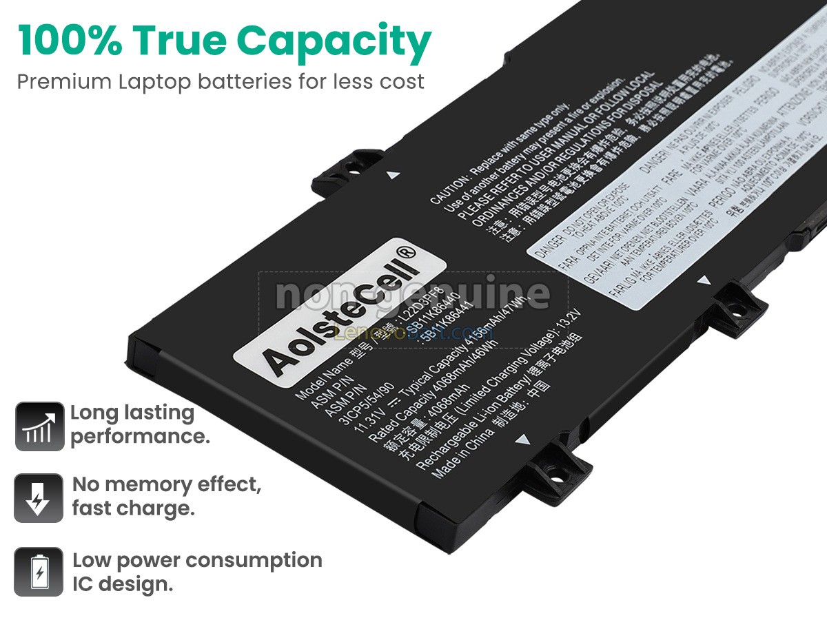 Lenovo L22M3PF8 battery replacement