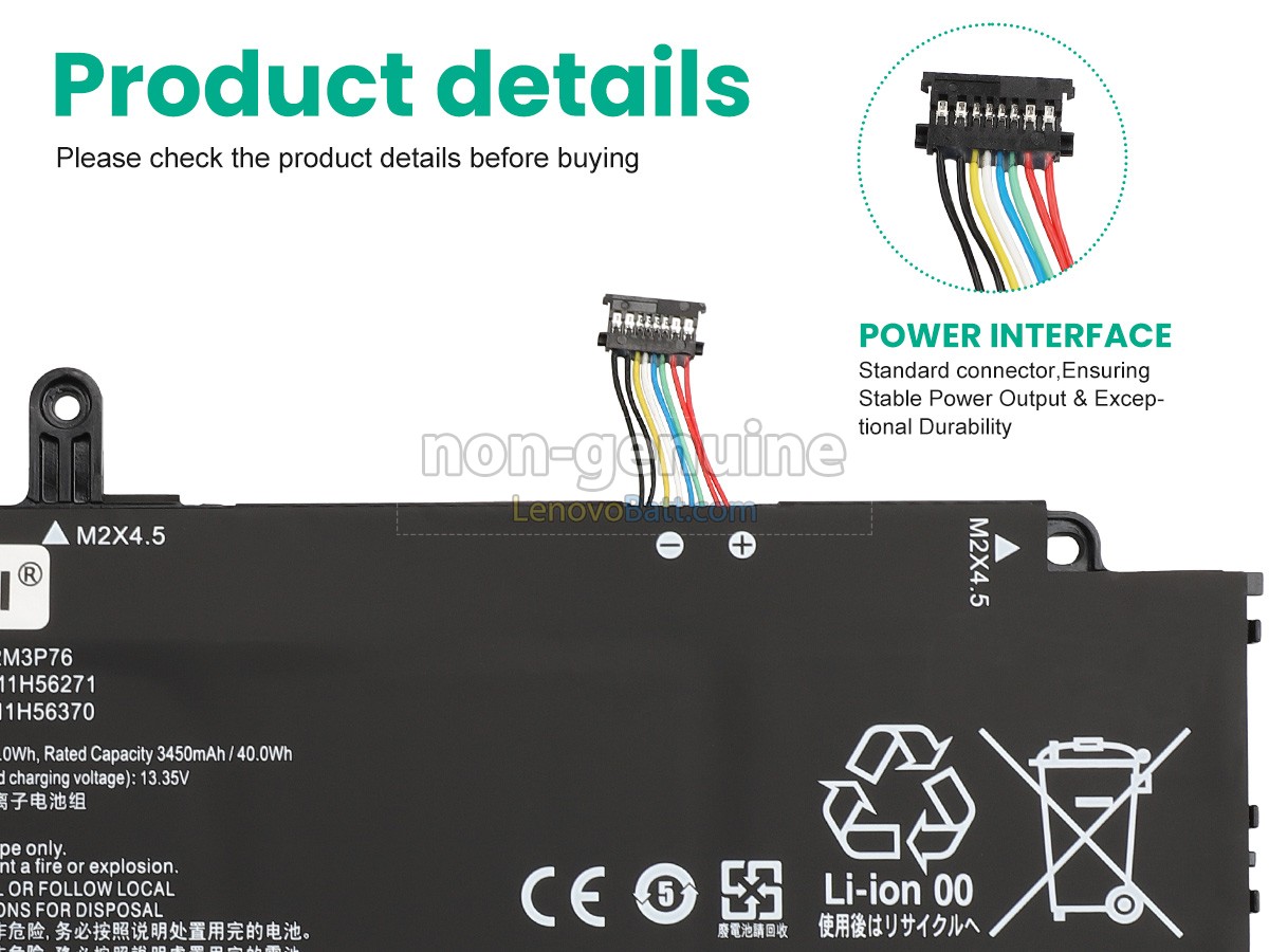 Lenovo L22B3P76 battery replacement