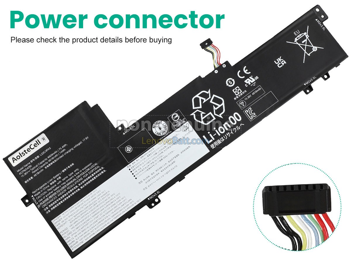 Lenovo 5B11K39349 battery replacement