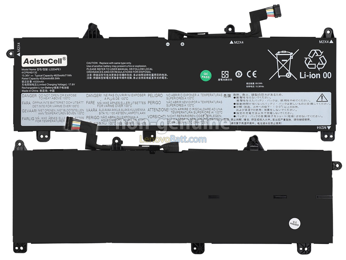 Lenovo L22M4PE1 battery replacement