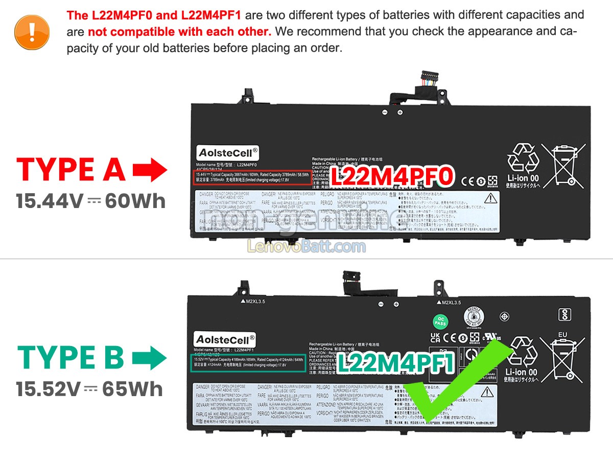Lenovo YOGA SLIM 6 14IRH8-83E0002KMX battery replacement